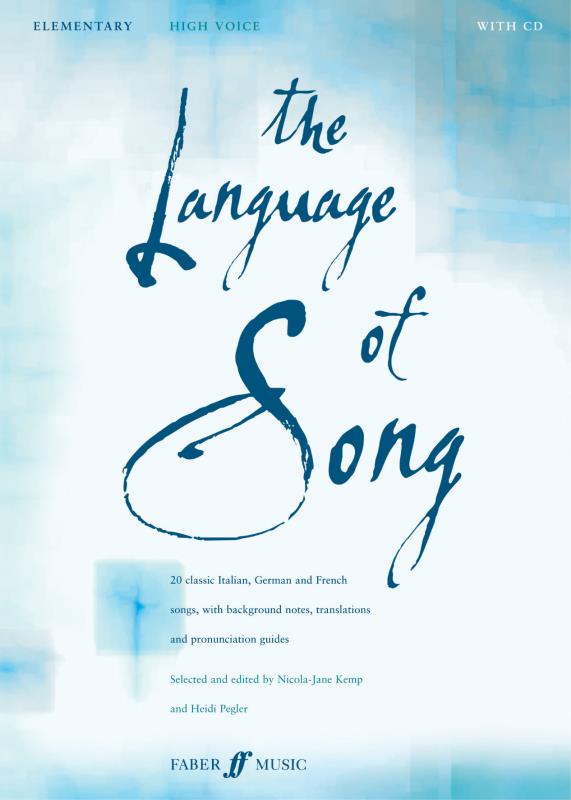 The Language of Song (High Voice) Elementary (Faber) Piano Traders