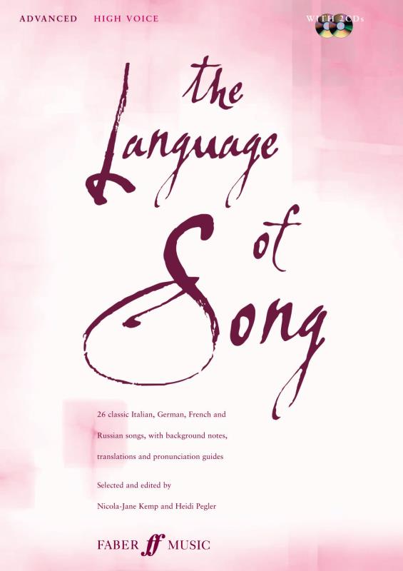 The Language of Song (High Voice) Advanced (Faber) Piano Traders