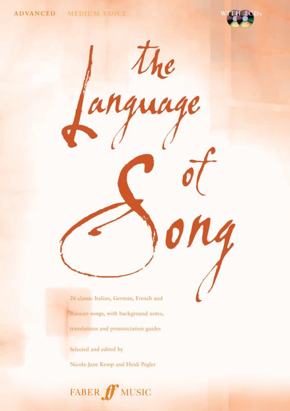 The Language of Song (Medium Voice) Advanced (Faber) Piano Traders