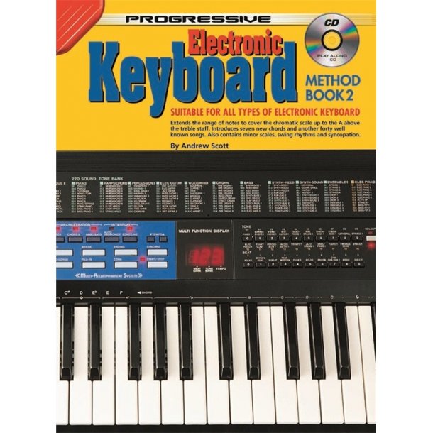 Progressive Electronic Keyboard Book 2 Piano Traders