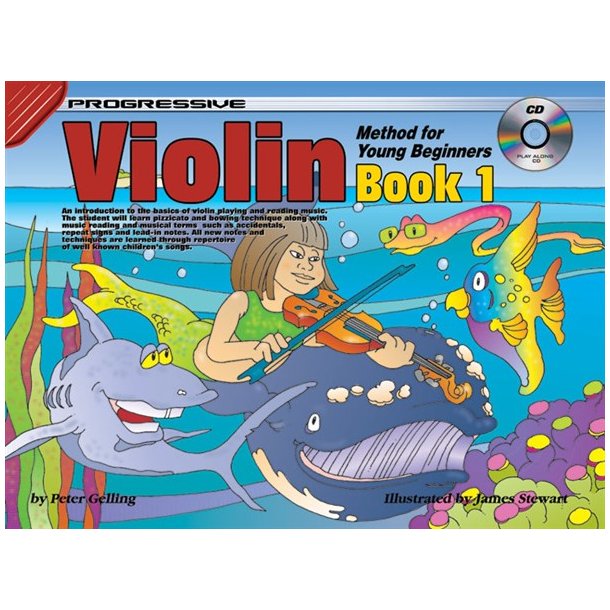 Progressive Violin Young Beginner Book 1 Piano Traders