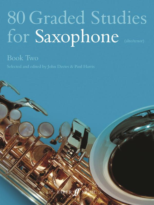 80 Graded Studies for Saxophone Book 2 Piano Traders