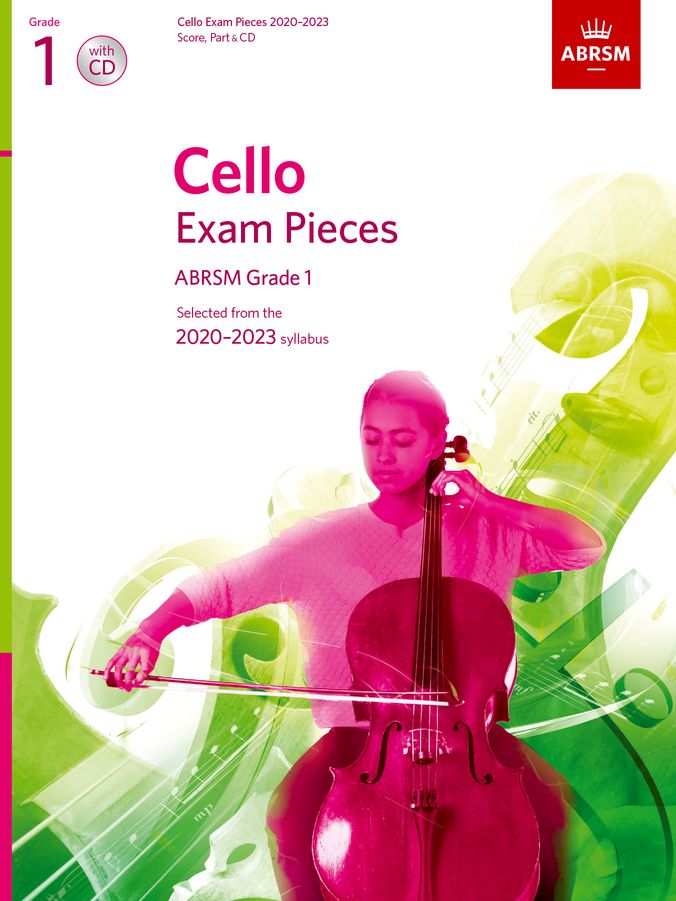 ABRSM Cello Exams 20-23, G1 w/CD Piano Traders