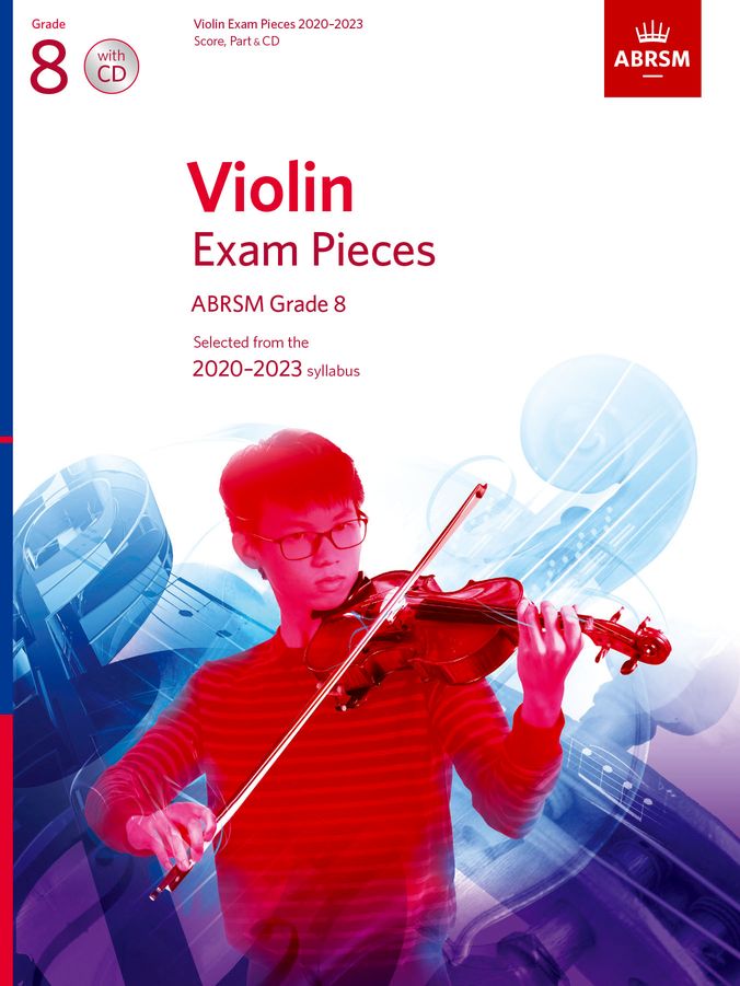 ABRSM Violin Exams 20-23, G8 w/CD Piano Traders