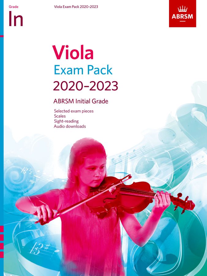 ABRSM Viola Exam Pack, Initial 2020-2023 Piano Traders