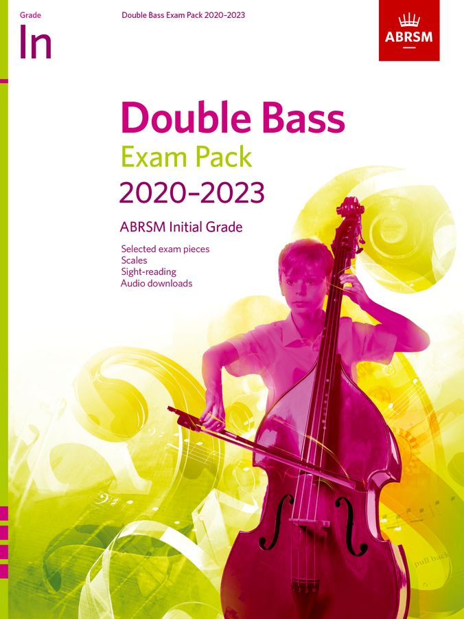 ABRSM Double Bass Exam Pack Initial, 2020-2023 Piano Traders