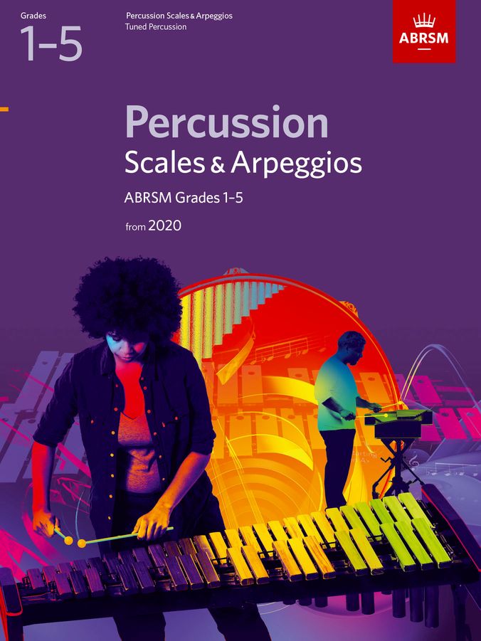 ABRSM Percussion Scales & Arpeggios G1-5 2020 Piano Traders