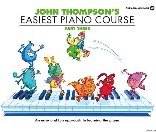 John Thompson’s Easiest Piano Course 3 with Audio Piano Traders