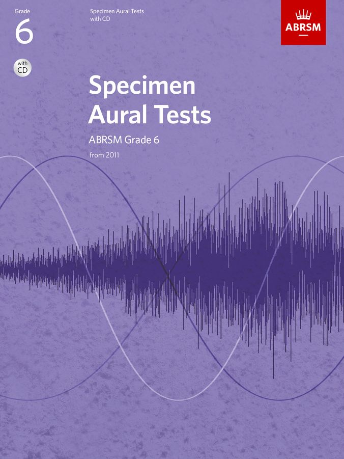 ABRSM Specimen Aural Tests G6/11 (BK/CD) Piano Traders