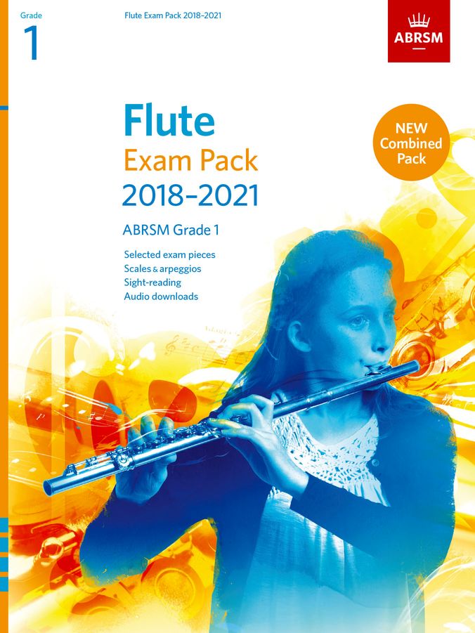 ABRSM Flute Exam Pack Grade 1 2018-2021 Piano Traders
