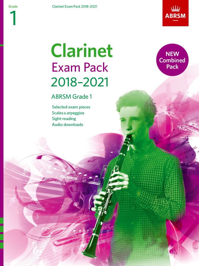 ABRSM Clarinet Exam Pack Grade 1 2018-2021 Piano Traders