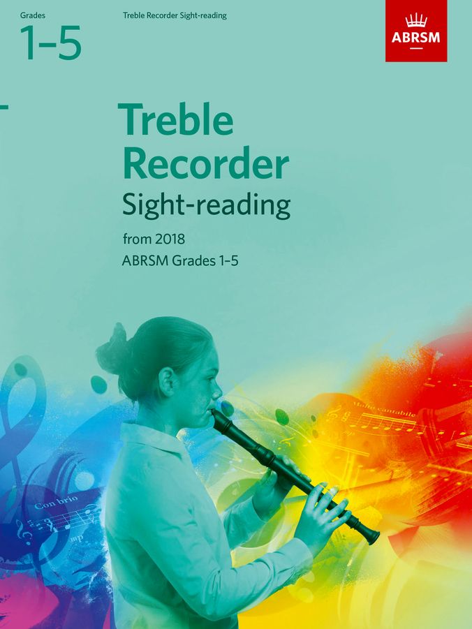 ABRSM Treble Recorder Sight Reading G1-5/18 Piano Traders