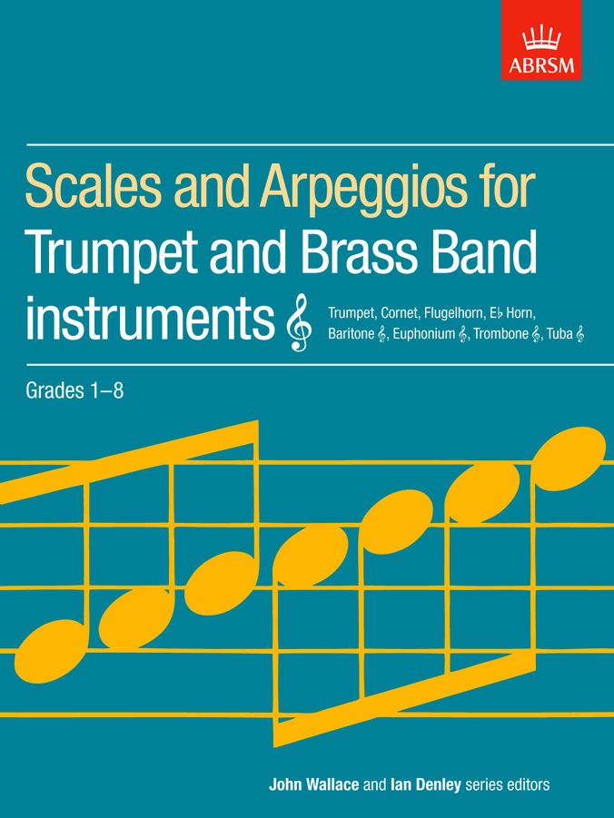 ABRSM Trumpet Scales G1-8 Piano Traders