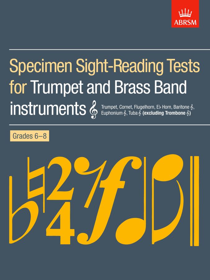 ABRSM Trumpet Sight Reading G6-8 Piano Traders