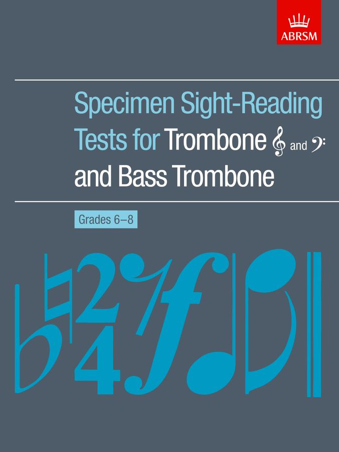 ABRSM Trombone Sight Reading G6-8 Piano Traders