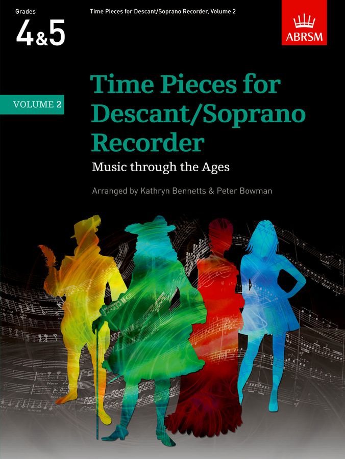 Time Pieces for Desc/Sop Recorder vol 2 (G4-5) Piano Traders