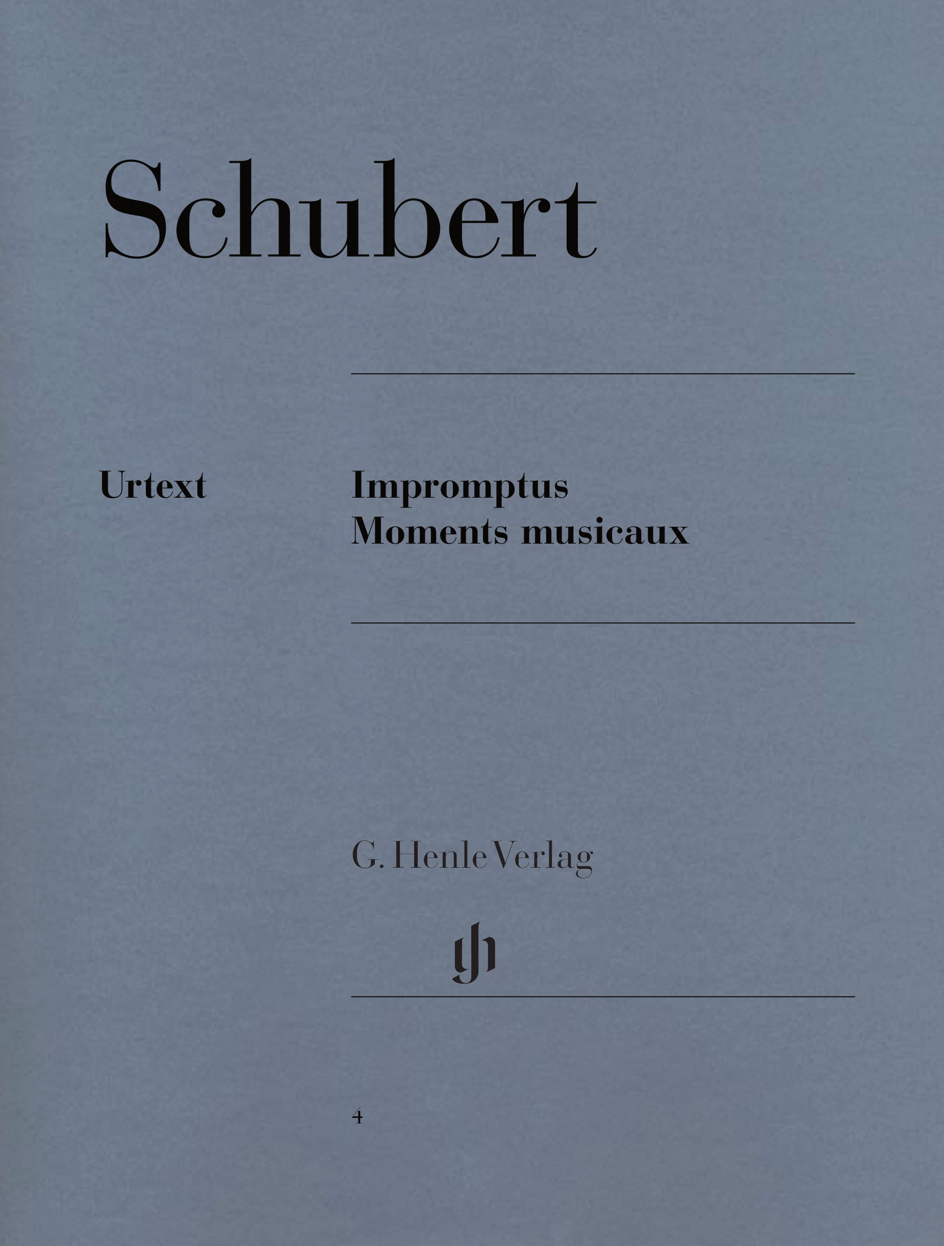 Schubert Impromptus and Moments Musicaux (Henle) Piano Traders