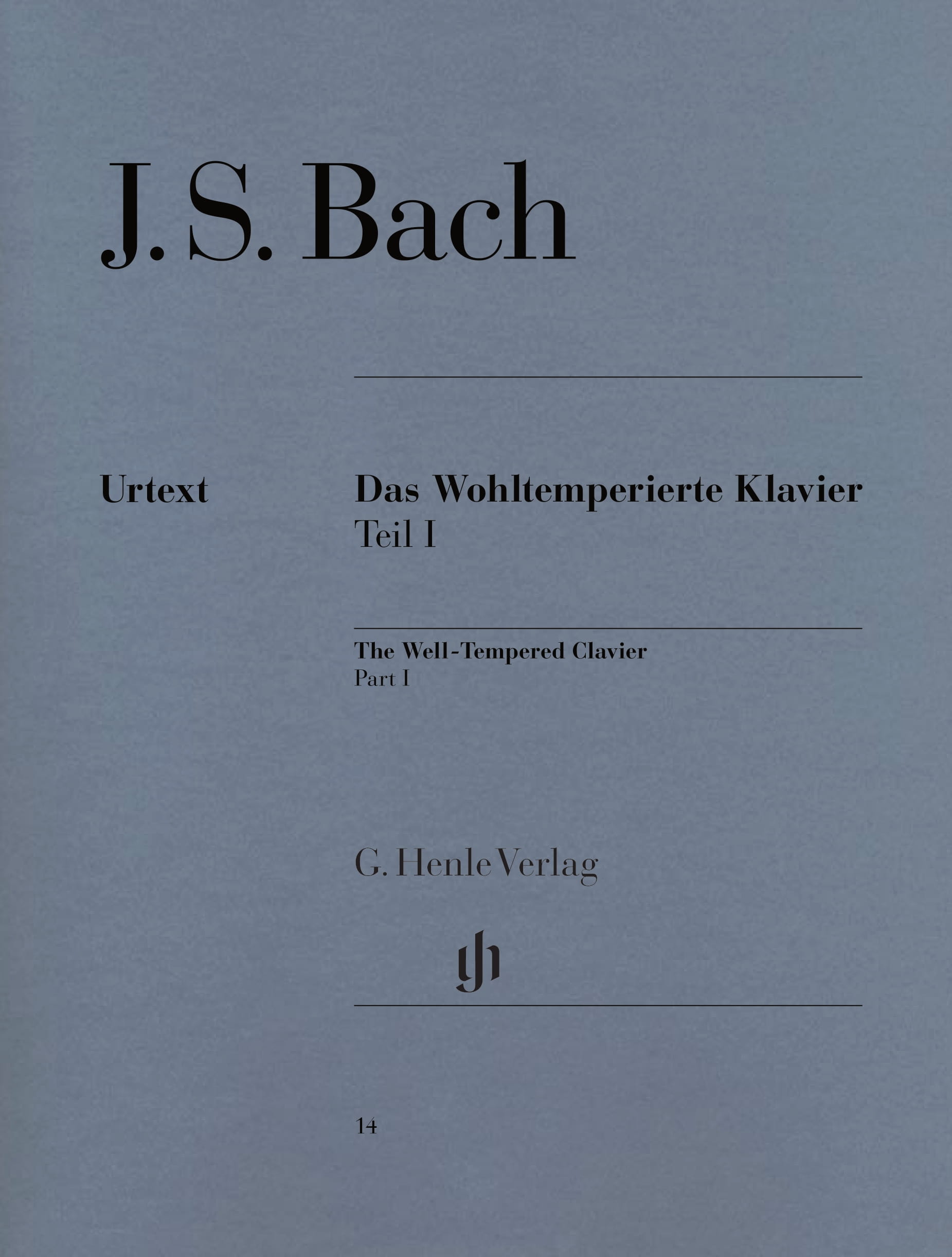 Bach The Well-Tempered Clavier Part I (Henle) w/fingerings Piano Traders
