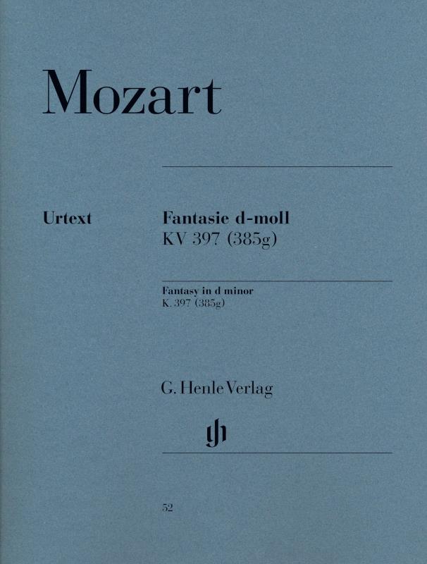 Mozart Fantasy in d minor K.397 (Henle) Piano Traders