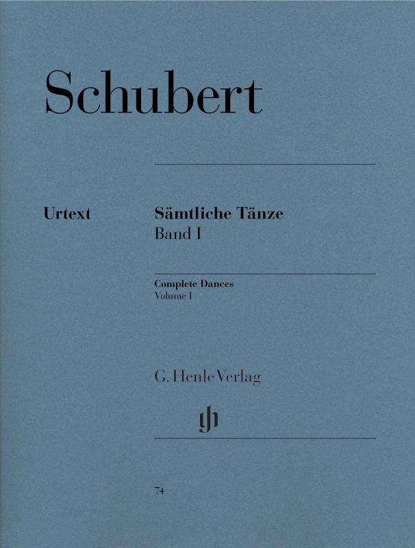 Schubert Complete Dances Vol.I (Henle) Piano Traders