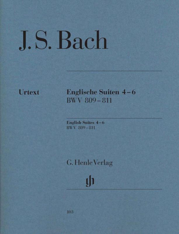 Bach English Suites 4-6 (Henle) Piano Traders