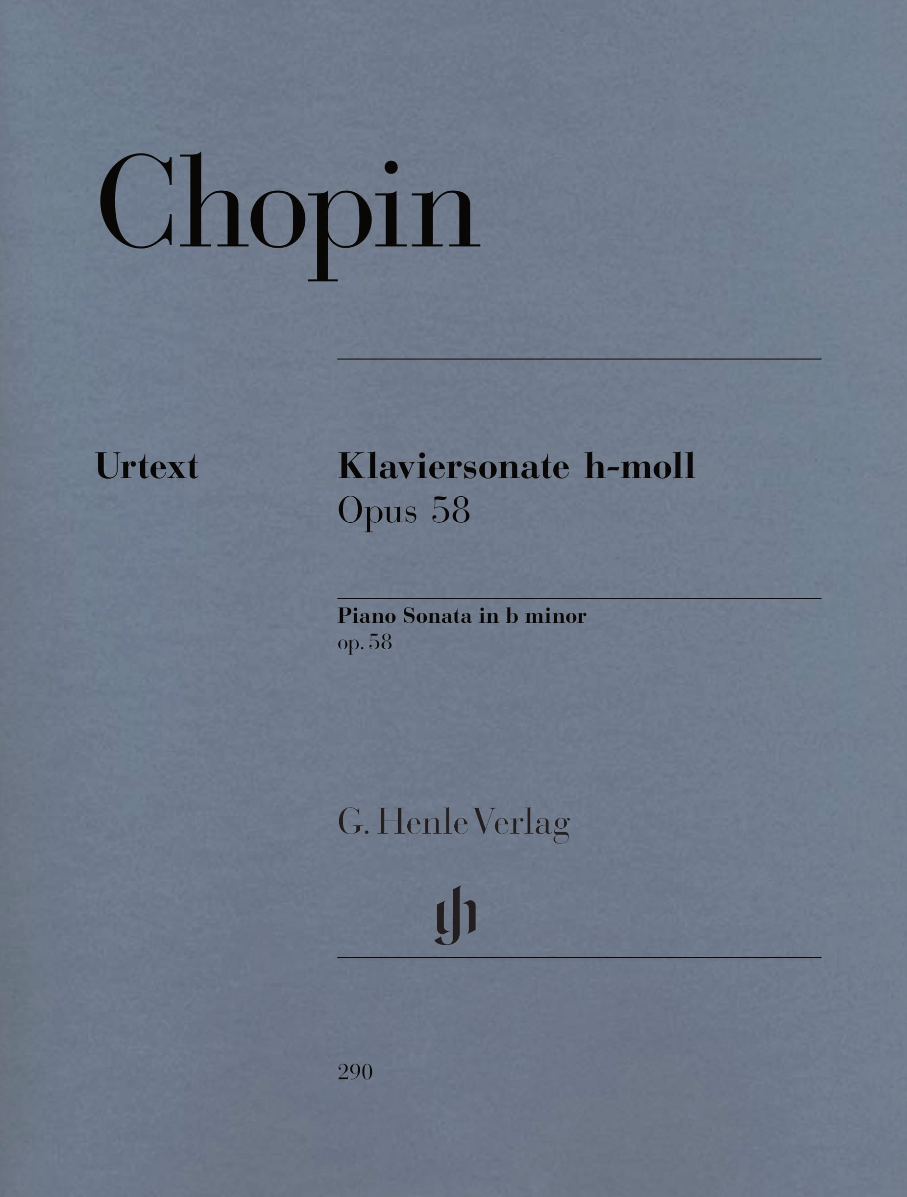 Chopin Piano Sonata in b minor Op.58 (Henle) Piano Traders