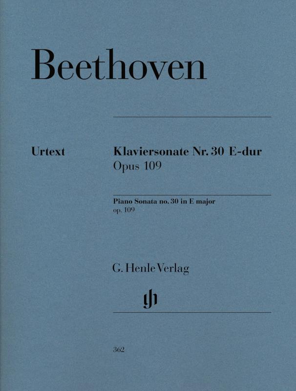 Beethoven Piano Sonata no.30 in E Major Op.109 (Henle) Piano Traders