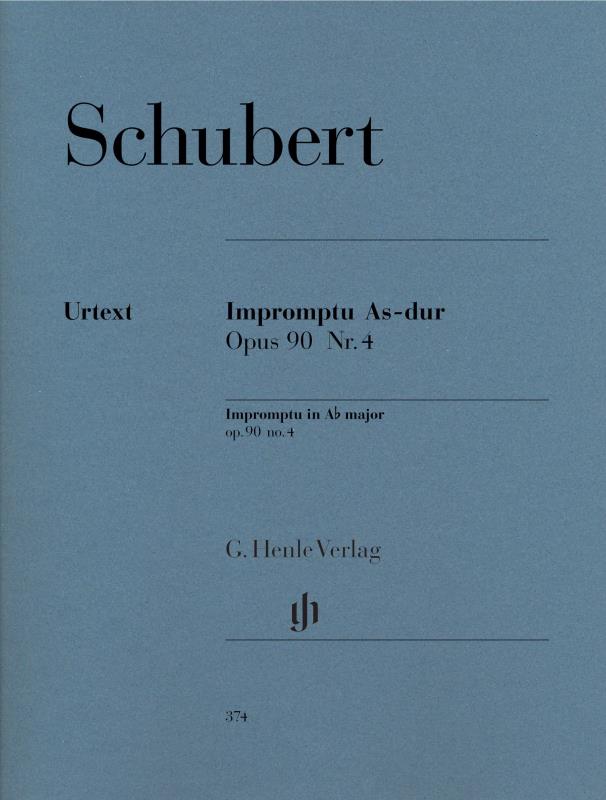 Schubert Impromptu in Ab Major Op.90 No.4 (Henle) Piano Traders