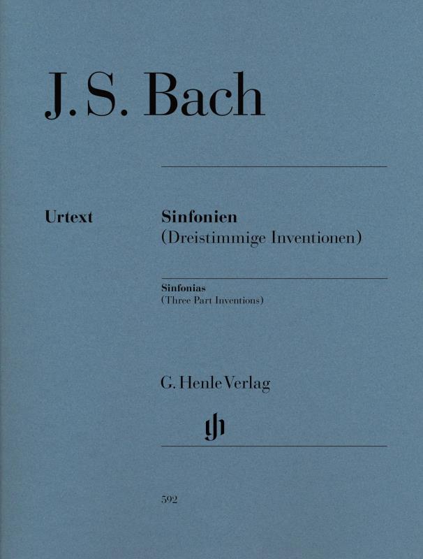Bach Sinfonias (Three Part Inventions) (Henle) Piano Traders