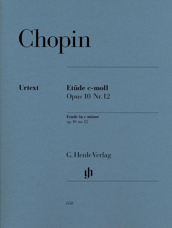 Chopin Etude in c minor Op.10 No.12 (Henle) Piano Traders