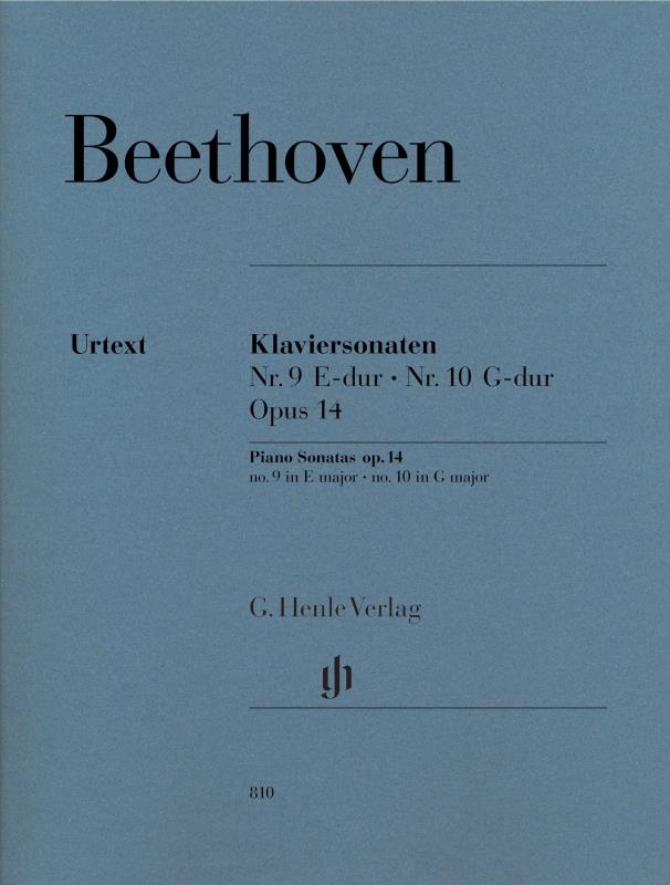 Beethoven Piano Sonatas Op.14 No.9 &10 (Henle) Piano Traders