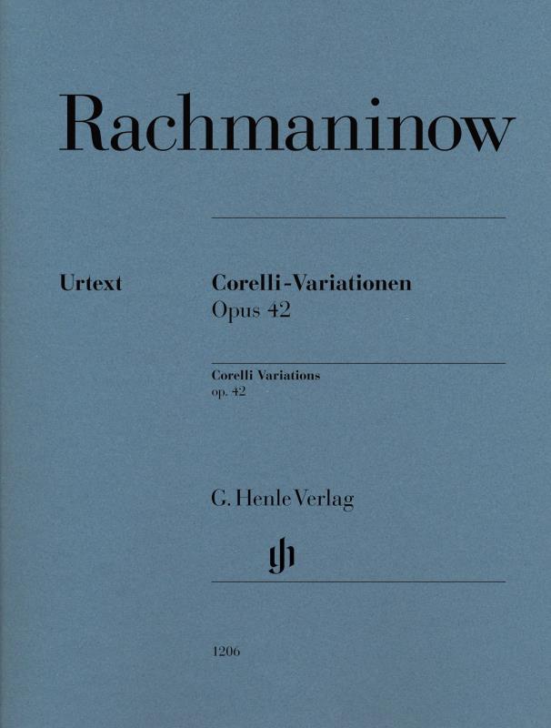 Rachmaninoff Corelli Variations Op.42 (Henle) Piano Traders