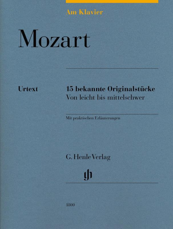Mozart 15 bekannte Originalstucke (Henle) Piano Traders