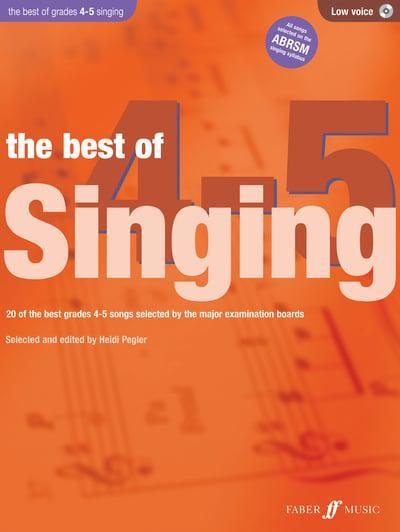 Faber The Best of G4-5 Singing (Low Voice) Piano Traders