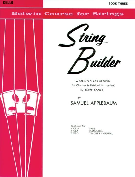 String Builder Cello Book 3 Piano Traders