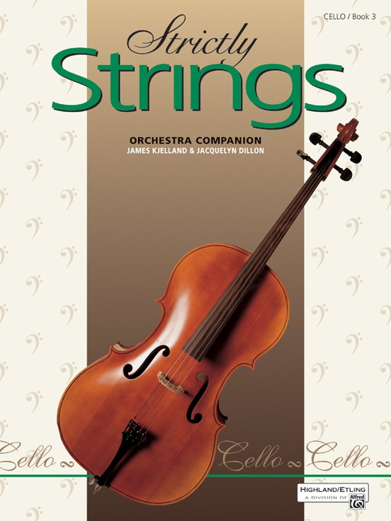 Strictly Strings Cello Book 3 Piano Traders