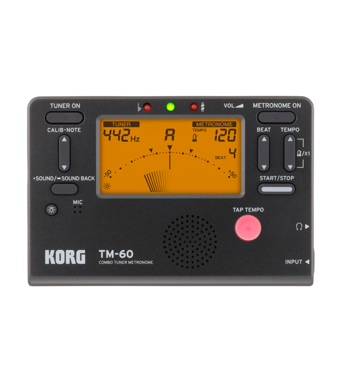 Korg TM-60 Combo Tuner Metronome Piano Traders