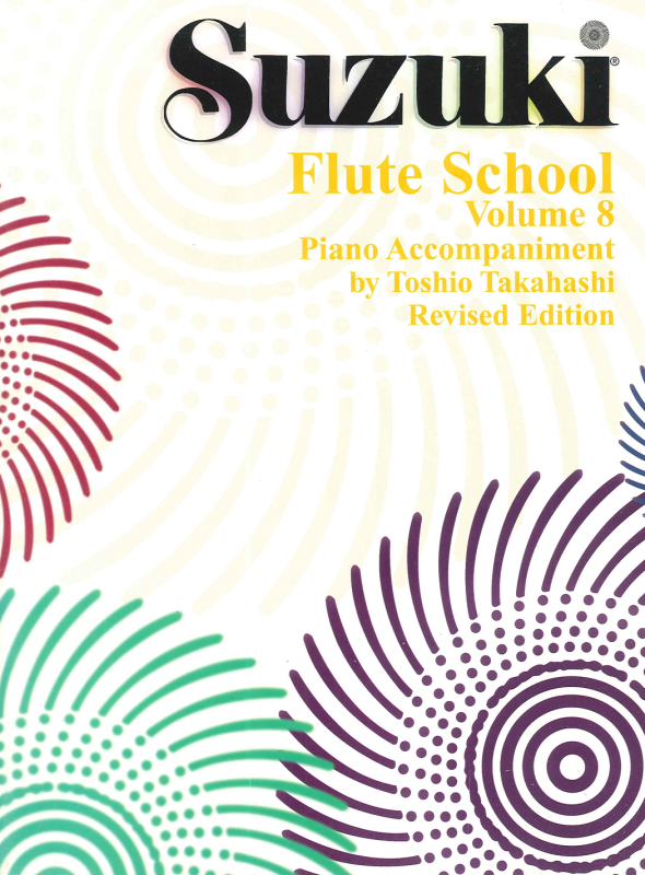 Suzuki Flute School, vol. 8 (pno acc.) Piano Traders