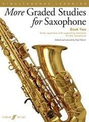 More Graded Studies for Sax Book 2 Piano Traders