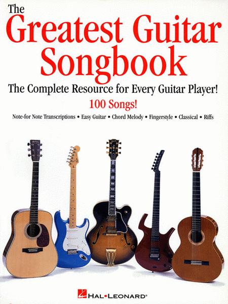 The Greatest Guitar Songbook Piano Traders