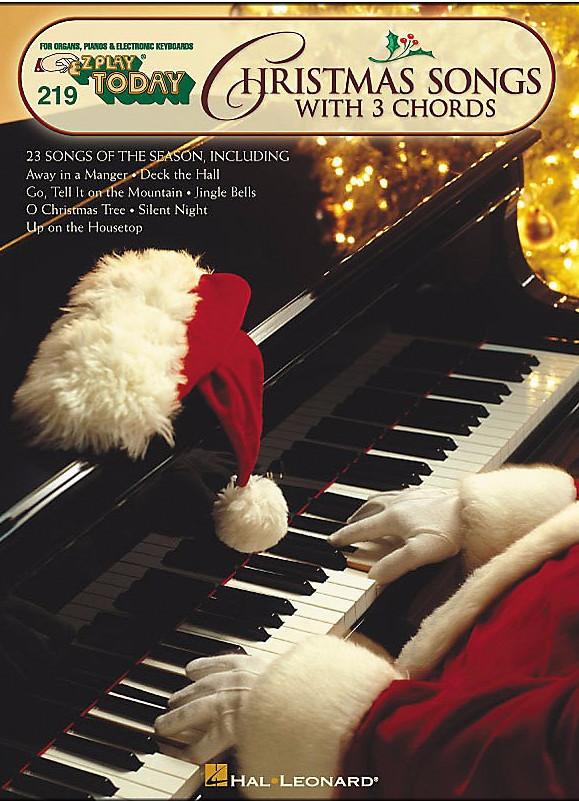 EZ PLAY 219 Christmas Songs with 3 Chords Piano Traders