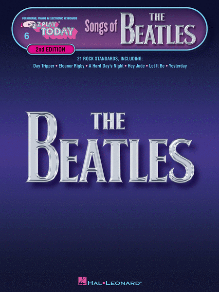 EZ PLAY 6 Songs of the Beatles 2nd Ed. Piano Traders