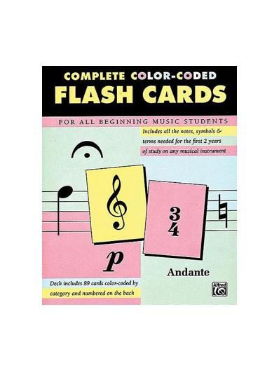 Alfred Complete Color-Coded Flash Cards Piano Traders