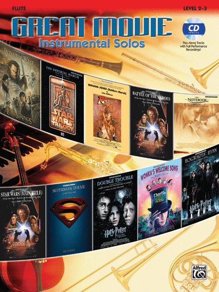 Great Movie Instrumental Solos Flute Piano Traders