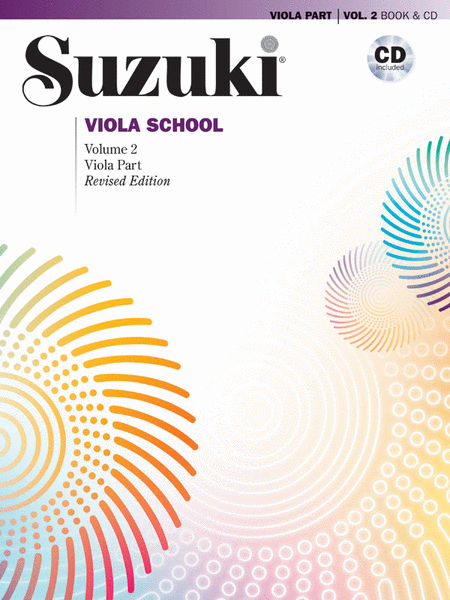 Suzuki Viola School, vol. 2 (BK/CD) Piano Traders