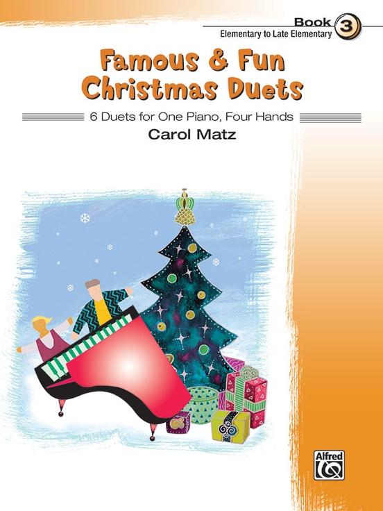Famous & Fun Christmas Duets 3 Piano Traders