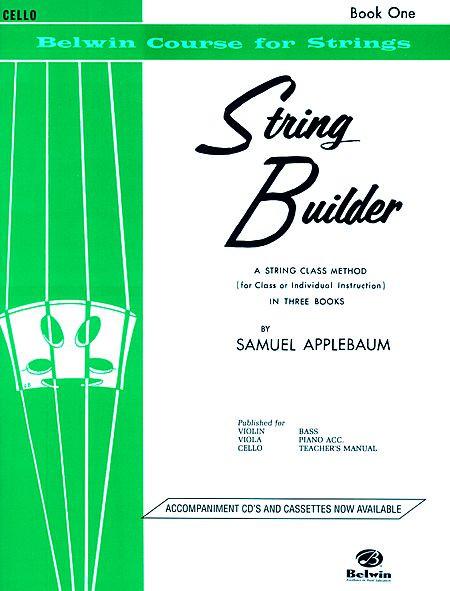 String Builder Cello Book 1 Piano Traders