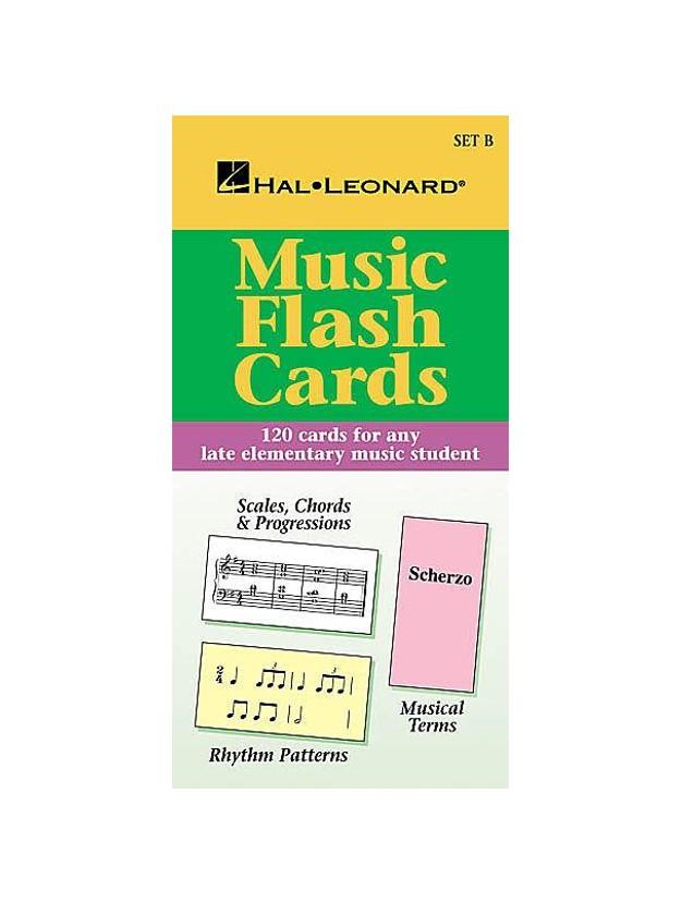 Hal Leonard Music Flash Cards Set B (UE) Piano Traders