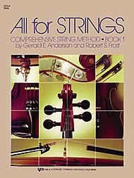 All for Strings Viola Book 1 Piano Traders