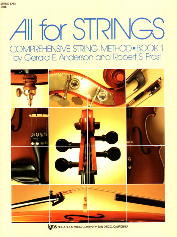 All for Strings Double Bass Book 1 Piano Traders
